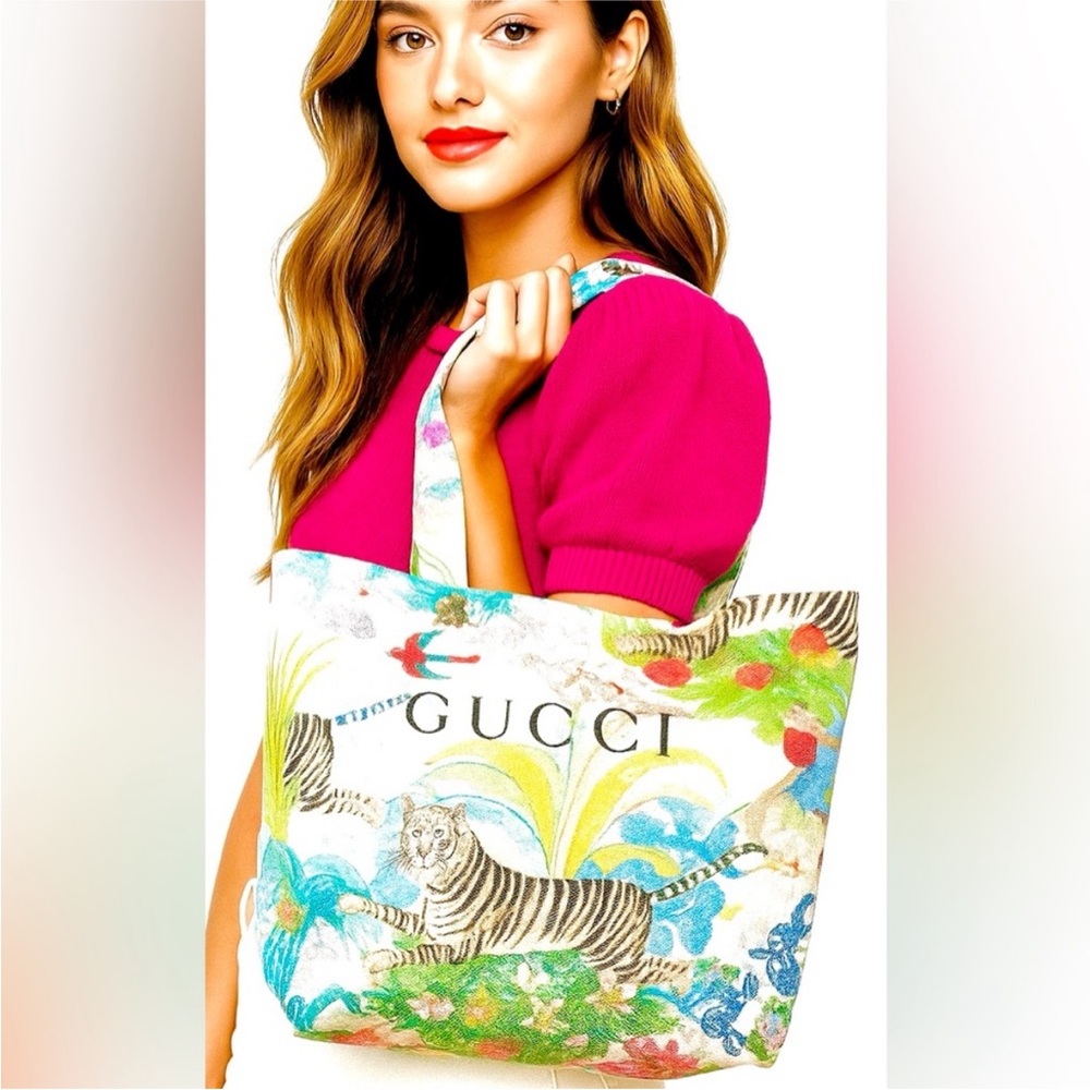 Gucci Shanghai Garden Tote - Picture 2 of 7